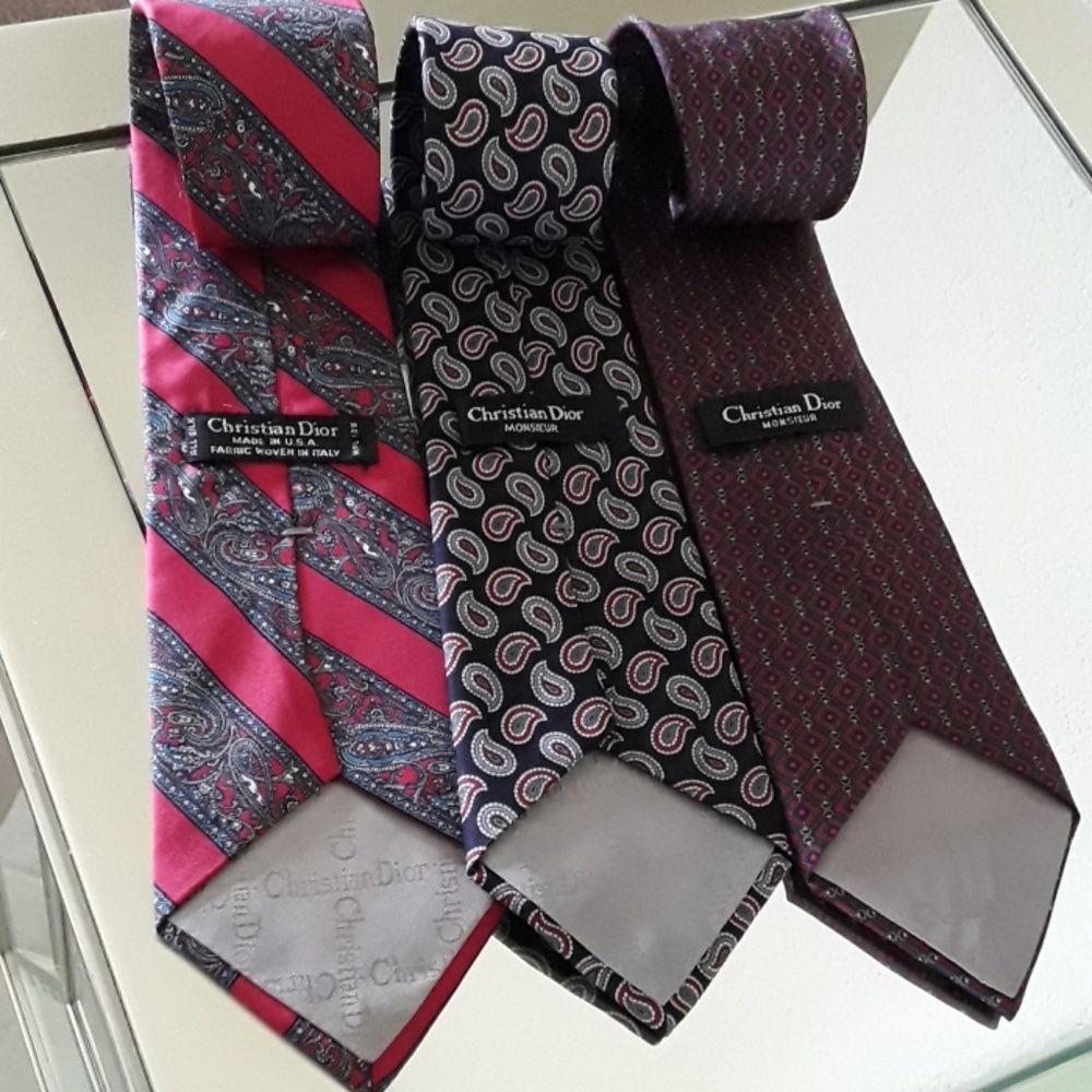 CHRISTIAN DIOR TIES - Picture 2 of 4